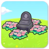 Grave with flowers