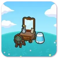 Moisturizing makeup stand