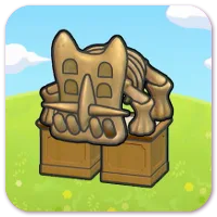 Shield Fossil display