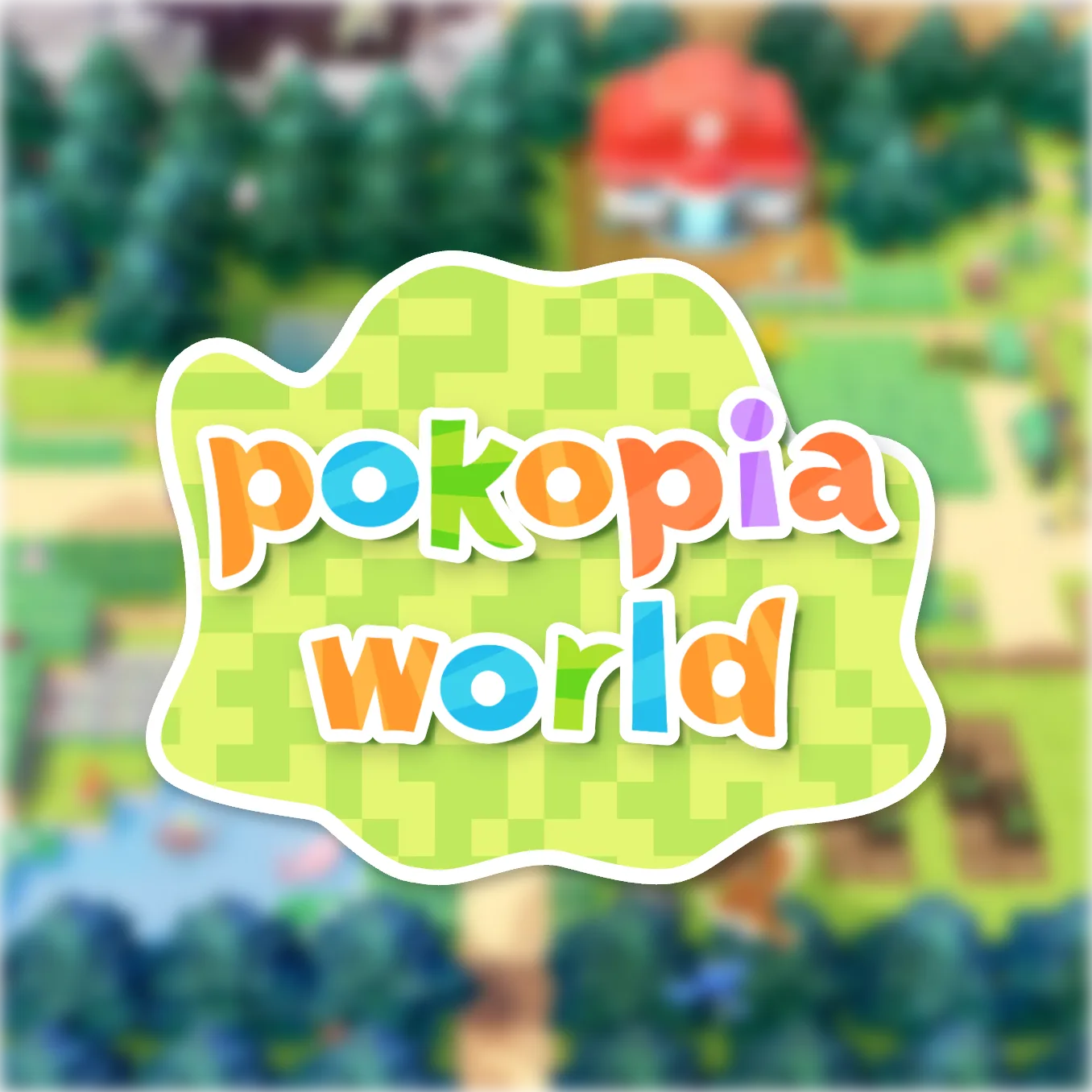 Preview: sample text in the Pokémon Pokopia logo style