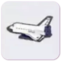 Model space shuttle