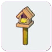 Wooden birdhouse