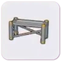 Iron scaffold