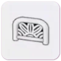 Arched barrier (leaf pattern)